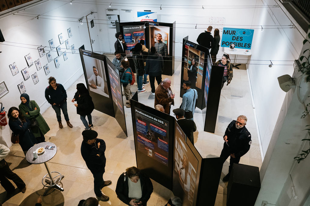 Exposition Imagine avec des jeunes